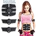 MUSCLE TONER ABS STIMULATOR Portable Muscle Trainer with Rhythm & Soft impulse - 6 Modes & 10 levels with Simple Operation - Ultimate abs stimulator for Men Women