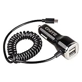 Onite Cargador de Coche con Doble Puerto y Cable Micro USB para for Samsung Galaxy S6 S5 S4 S3 S2, Note 4 3 2, LG G4 G3 G2, HTC One M9 M8 M7, Moto G E, HP Stream 8 7, Lumia
