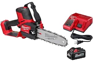 Milwaukee M18 FUEL 8 in. 18V Lithium-Ion Brushless HATCHET Pruning Saw Kit with 6Ah High Output Battery and Charger