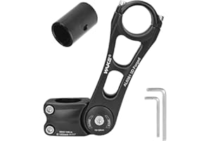 CYSKY Bike Stem Universal 31.8mm and 25.4mm Adjustable ± 90 Degree 90mm 110mm 130mm 145mm MTB Stem Bike Stem Riser Short Handlebar Stem for Mountain Bike Road Bike BMX City Bike Bicycle