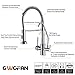 Modern Kitchen Faucet Pull Down Kitchen Sink Faucet Dual Handle 3 in 1 High Arc Water Filter Purifier Faucets
