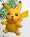 Pokemon Go 12 Piece PIKACHU Christmas Ornament Set - Unique Shatterproof Plastic Design Around 1.5