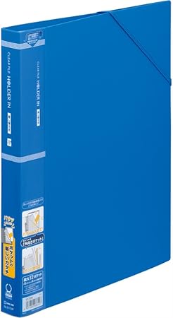 Amazon キングジム クリアーファイル ホルダーイン 8ポケット 青 6175wアオ 文房具 オフィス用品 文房具 オフィス用品