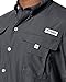 Columbia Men's Bahama II UPF 30 Short Sleeve PFG Fishing Shirt, Black, Medium