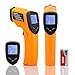 WeePro Digital Infrared Thermometer Non-contact Laser Temperature Gun -58℉ to 1022℉ (-50℃～550℃), Temp Controller Gauge for Kitchen, BBQ, Cooking, Industrial, Car, Auto Maintenance with Adjustable EMS