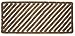 Entryways Rectangular Stripes Wire Brush Bootscraper Doormat 18" X 42"