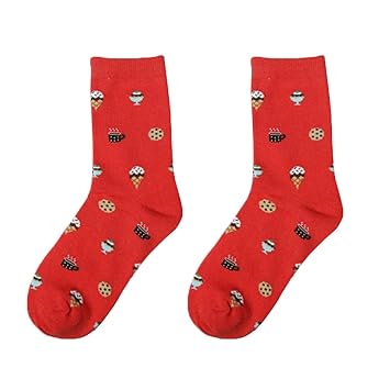 Oyfel Chaussette Lot Fleur Couleur Original Fun Fantaisie Fashion Style Art Fleur Pour Homme Femme Fille Ecru Enfant Bebe Garcon Anniversaire Noel