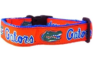 PRO SPORT BRAND College Dog Collar (Medium, Florida)