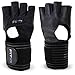 Fit Four The F4X Spartan - Full Leather Palm Callus Guard WOD Workout Gloves for Weight Lifting & Cross Training Athletes (Leather, Large)