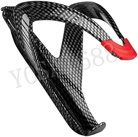 Yosa New Carbon Fiber Bike Bicycle Cycling Road Glass Drink Water Bottle Holder Cages