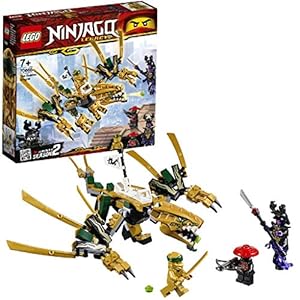 LEGO NINJAGO The Golden Dragon Building Blocks for Kids (171 Pcs)70666
