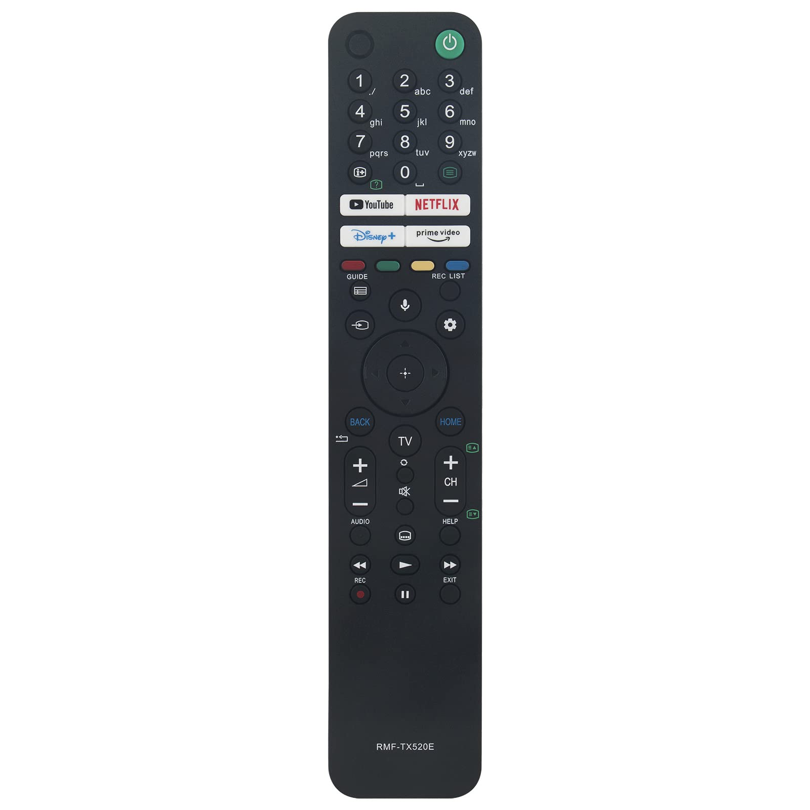 VINABTY Replacement Voice Remote Control Fit for Sony TV KD-85X85J KD-75X89J KD-75X85J KD-65X89J KD-65X85J KD-55X89J KD-55X85J KD-50X89J KD-50X85J KD-43X89J KD-43X85J KD-75X82J