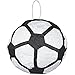 Black & White Soccer Ball Cardstock Pinata - 10
