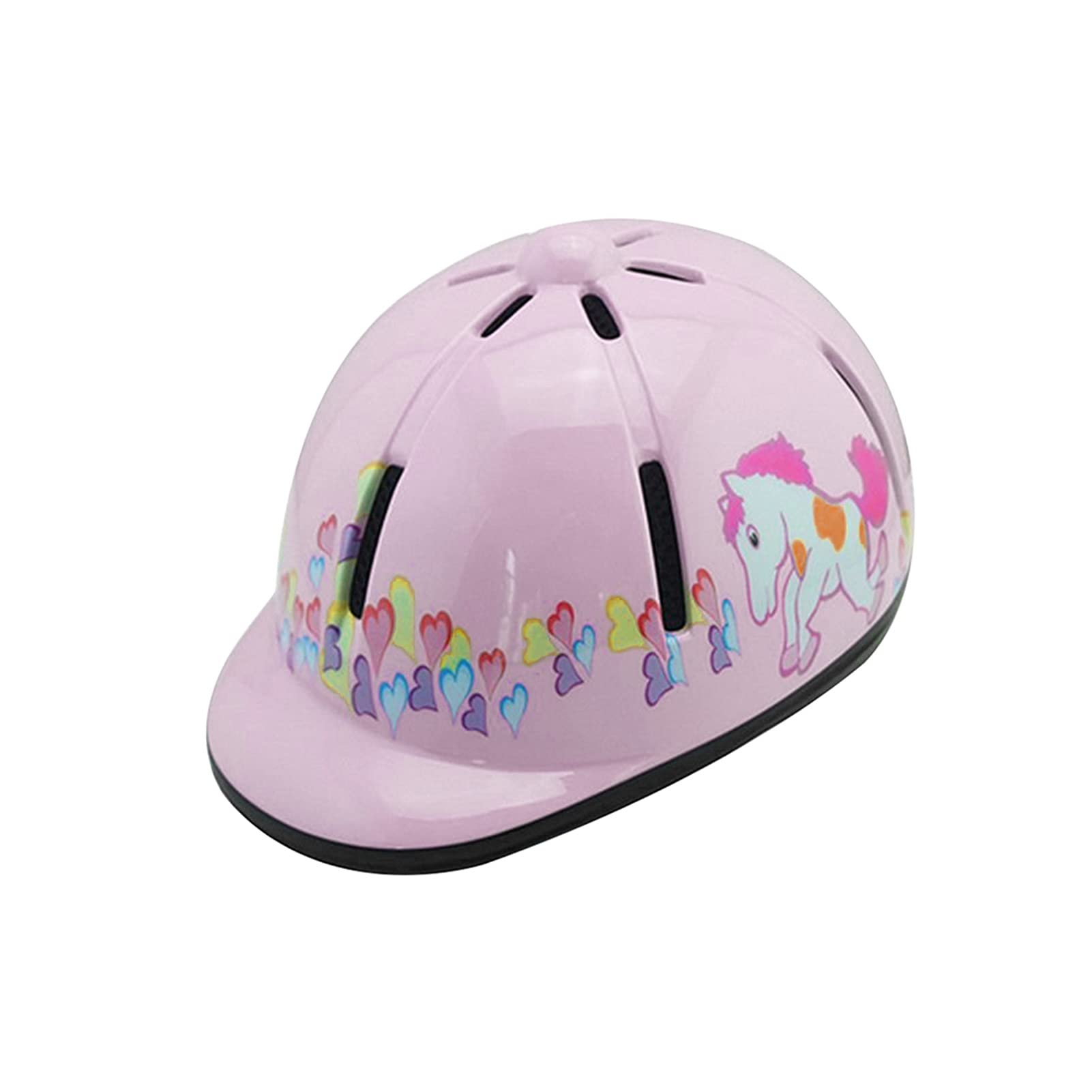 Horse Riding Helmet,Children Kids Adjustable Horse Riding Hat/Safety Helmet Protective Gear,Suitable for 2 to 6 children,Universal for most of boys and girls
