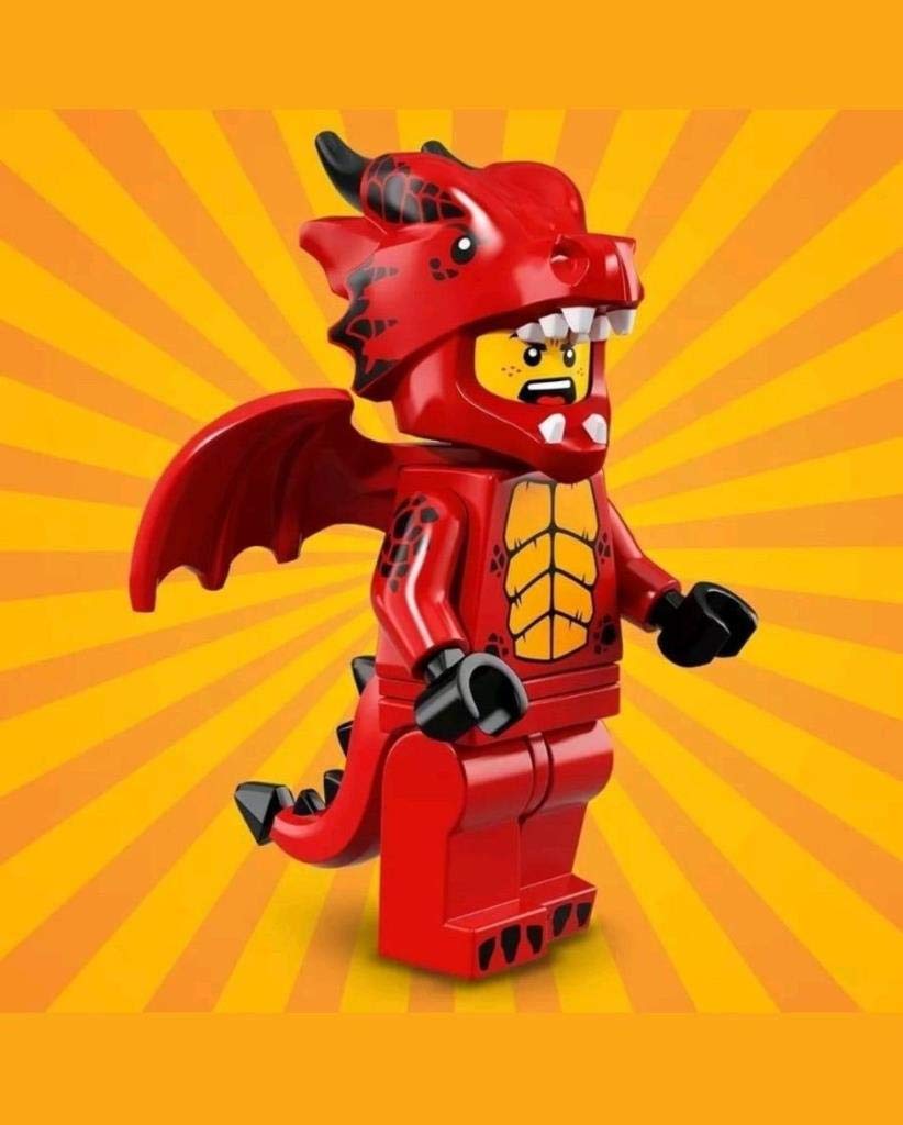 LEGO Series 18 DRAGON SUIT GUY Minifigure (#07/17) - Bagged 71021