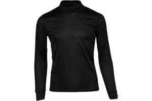 Hot Chillys Youth Peach Skins T-Neck Lightweight Relaxed Fit Base Layer Top | Thermal Long Sleeve Shirt for Girls and Boys