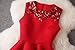 Babyonline Vintage Satin Women Dresses 2015 Sleeveless Party Gown with Sequins