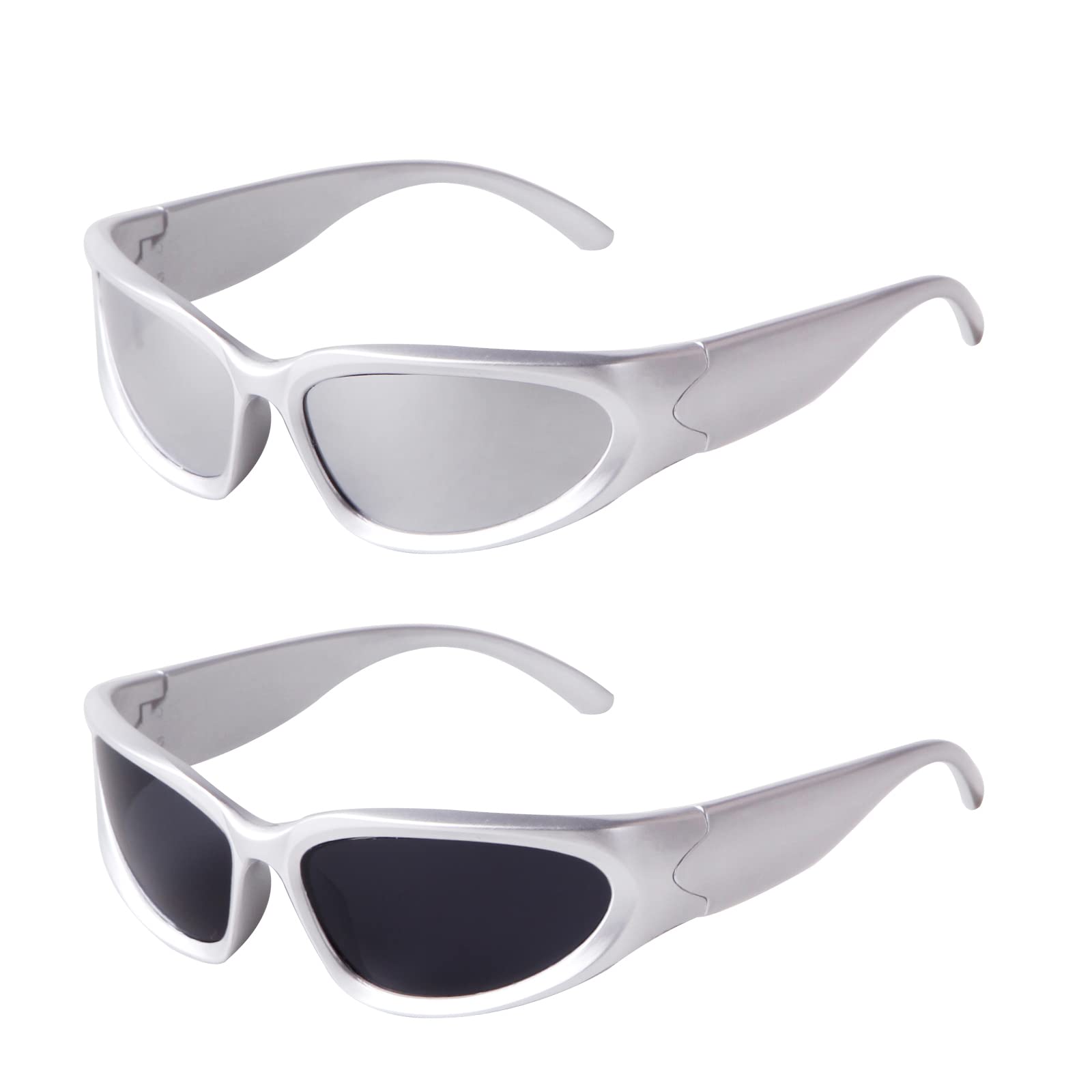 ADEWU Sports Sunglasses Y2K Glasses Unisex Quick Glasses Cycling UV400 Protection Men Women