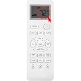Replacement Remote Control for GE AC Air Conditioner Remote Control WJ26X22901 AHD06LZQ1 AHD08LZQ1 ESAQ406P ESAQ406T ESAQ408P ESAQ406TZ AHD06LX AHD08LX PHC06 PHC08 PHC06LY PHC08LY AHD06LXW1 AHD08LXW1