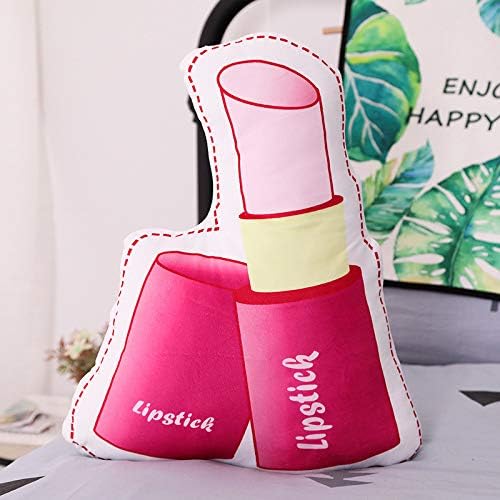 Yancyong Female Student Simulation Pillow Cushion Nap Pillow Plush Toy,Lipstick See Details Description