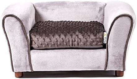 Keet Westerhill Pet Sofa Bed, Charcoal, Small