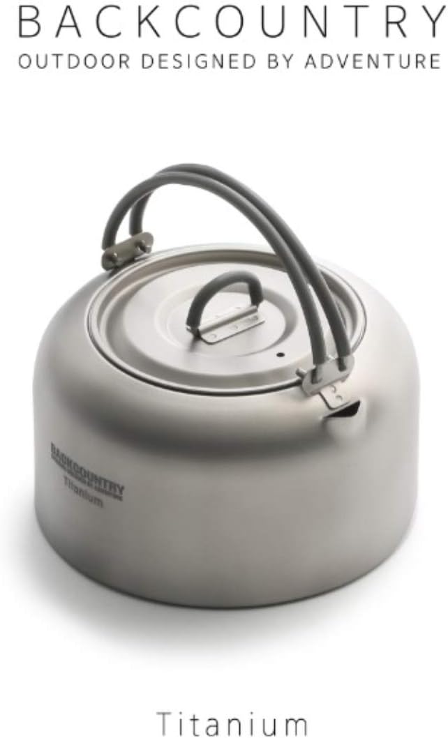 バックカントリー Backcountry チタニウムulケトル コンパクト チタン製 やかん アウトドア キャンプ 暖房 軽量 小型 コンパクト 並行輸入品 Neiro ストーブ ヒーター ウォーマー Amazon