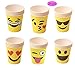 foci cozi Smile Face Party Supplies 164ct Paper Plates 7