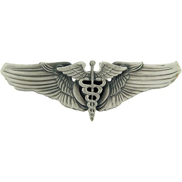 USAF Medical Wings Lapel Pin - 3 Inch Large US Air Force Military Collectible & Gift