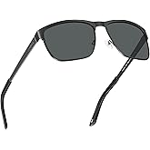 CARFIA Metal Mens Sunglasses Polarized UV400 Protection for Driving Fishing Hiking Golf Everyday Use CA5225