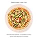 waykea 12” Round Pizza Stone for Grill, Oven or RV Oven | Cordierite Grilling Stone Bread Baking Stone