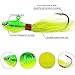 Dr.Fish 3 Pack Bucktail Jig Saltwater Fishing Jig Buck Tail Hair Lure Surf Fishing Bass/Striper/Mackerel/Halibut/Flouder Lure 1oz
