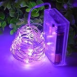 XFT-CK 3m/10FT 30 LEDs String Light With Battery Powered - Fairy Lights Starry Lights for Christmas Halloween Party Decoration(¨Purple)