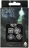 Q Workshop Runic Dice Black/White (7) Board Game