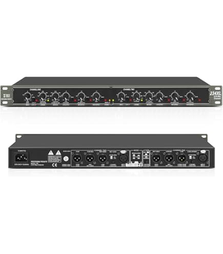 dbx 223XL ステレオ 2-Way/Mono 3-Way クロスオーバー dbx 223XL Stereo 2-Way / Mono 3-Way Crossover CG01MND