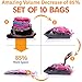 Vacuum Storage Bags - Set of 10 Space Saver Compression Sacks - 4 Jumbo (31x39