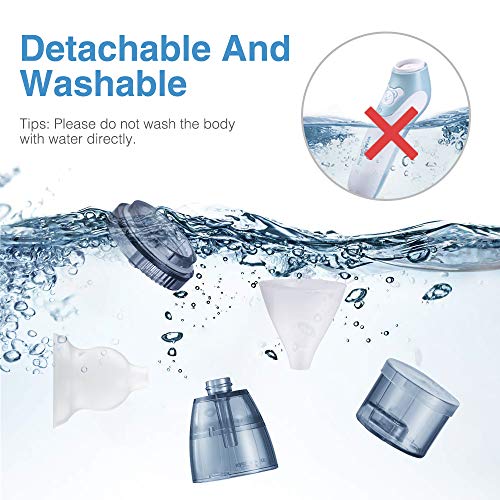 Nasal Aspirator, Queenmew Baby Nose Cleaner Electric & Ear Wax Remover