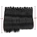 SLEEK 4 Bundles of Long Natural Yaky Weave Hair (NATURAL BLACK, 16