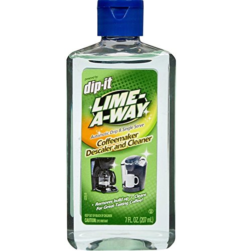 LimeAWay DipIt Coffeemaker Cleaner, 56 fl oz 8 Bottles x 7 oz
