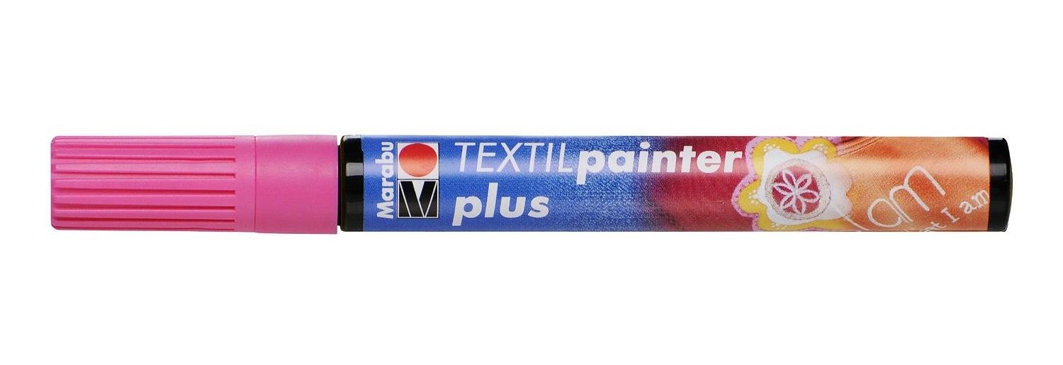 Marabu Textil Plus Painter Pen (3mm Tip) - 033 Rose Pink