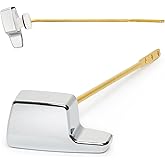 Qualihome TOTO Toilet Handle Replacement THU004-CP - Side Mount Toilet Handle Tank Flush Lever - Toilet Bowl Handles Side Mou