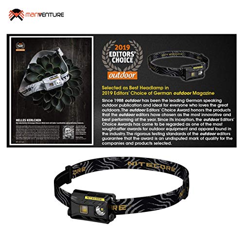 Nitecore NU25 Hoofdlamp - 360 Lumen USB Oplaadbare Hardloop Lamp - Lichtgewicht Waterdichte Hoofdlamp Met Rood Licht - Image 6