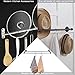 SumDirect 10Pcs Steel Black S Hooks,S Hanging Hooks for Hanging Plants, Towels, Pans, Pots, Bags, Curtains