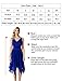 Dressystar Women's Vintage Lace V-Neck Asymmetrical Handkerchief Hem Cocktail Formal Swing Dress