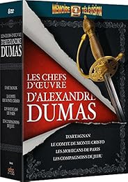 Les Chefs D'oeuvre D'alexandre Dumas - D'artagnan + Le Comte De Monte-Cristo + Les Mohicans De Paris + Les Compagnons De Jehu - Pack