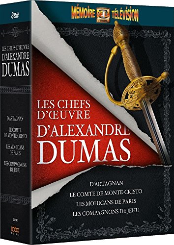 Les Chefs D'oeuvre D'alexandre Dumas - D'artagnan + Le Comte De Monte-Cristo + Les Mohicans De Paris + Les Compagnons De Jehu - Pack