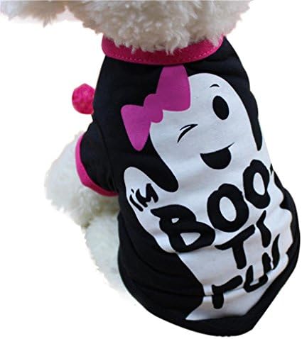 Anglin Cool Halloween Cute Pet T Shirts Clothing Small Puppy Costume