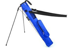 LONGCHAO Sunday Golf Bag, Lightweight Golf Club Bags with Stand and Strap, Pitch and Putt Golf Bag 2 Way Driver Golf Bags, Golf Gifts for Men