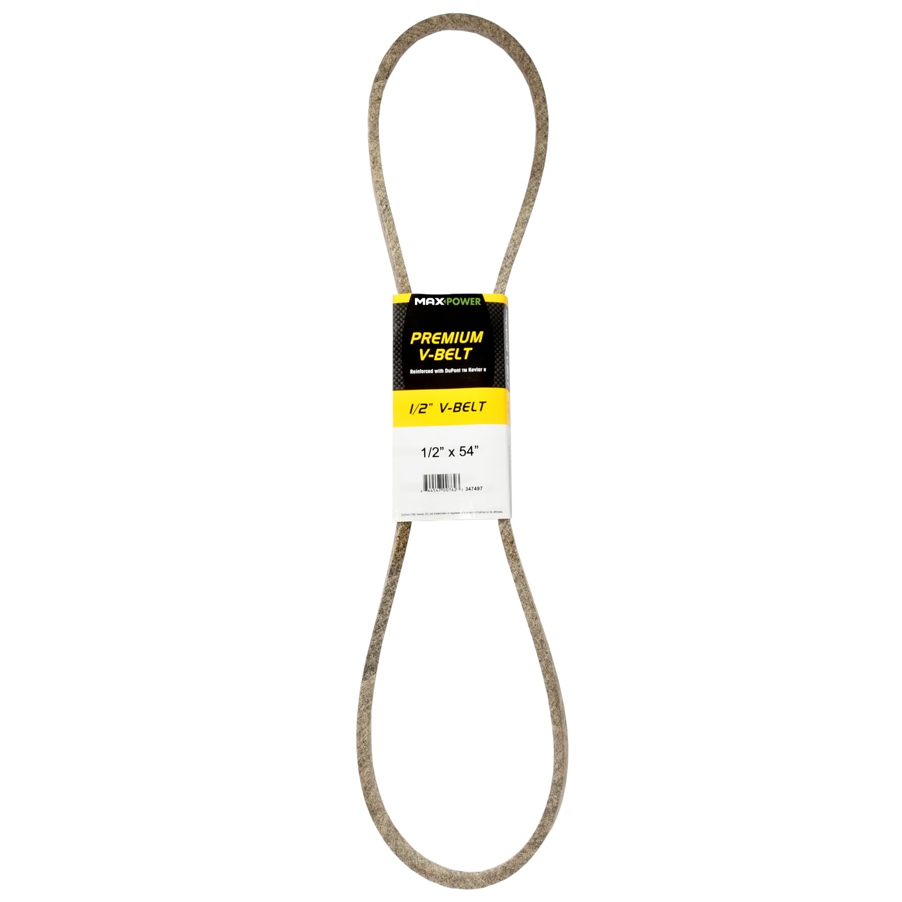 MAXPOWER V-belt 347497, Kevlar reinforced, 1/2 inch x 54 inch - 4L540 - outer length L(a) 1375 mm.