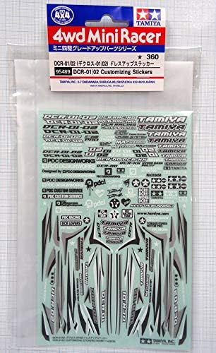 Amazon タミヤ ミニ四駆特別企画商品 Dcr 01 02 デクロス 01 02 ドレスアップステッカー 954 通販