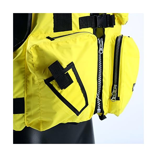 Amairne-made-Boat-Buoyancy-Aid-Sailing-Kayak-Fishing-Life-Jacket-Vest-D13-Yellow